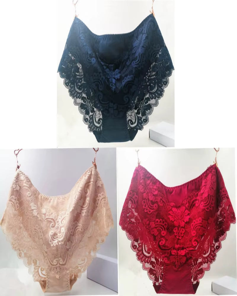 Lace Comfort Brief Set (3pcs)